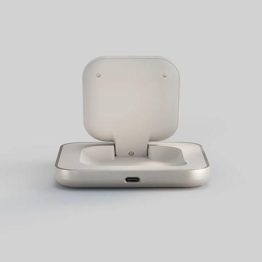 Zens Magnetic Nightstand Charger (Qi2) - Blanc