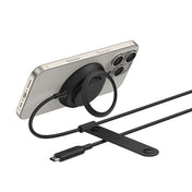 Belkin UltraCharge | Magnetische lader met Qi2 (25W) - Ronde kickstand - Zwart