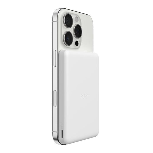 Belkin BoostCharge | Compacte magnetische 5.000mAh-powerbank - Wit