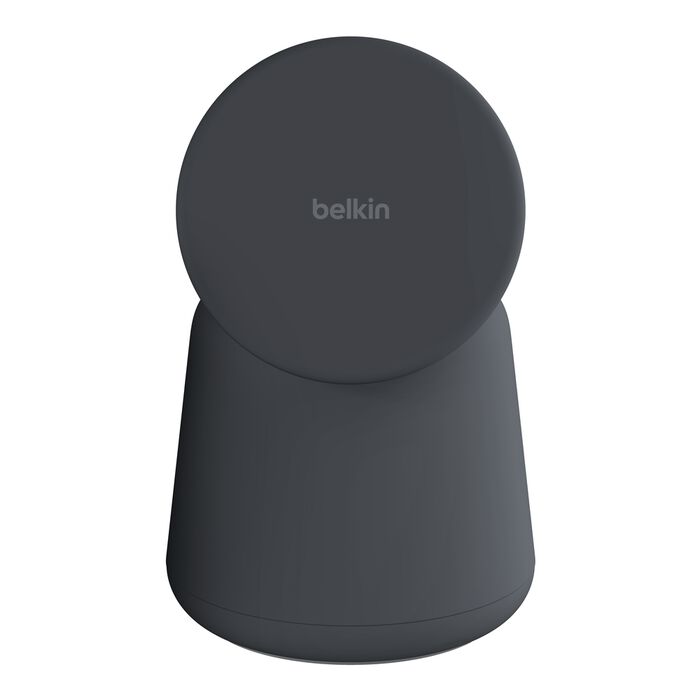 Belkin BoostCharge Pro | Station de recharge 2-en-1 avec Qi2 (15 W) - Charcoal