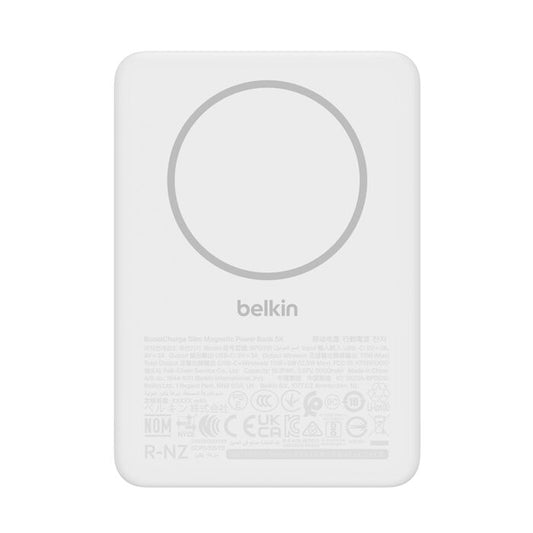 Belkin BoostCharge | Compacte magnetische 5.000mAh-powerbank - Wit