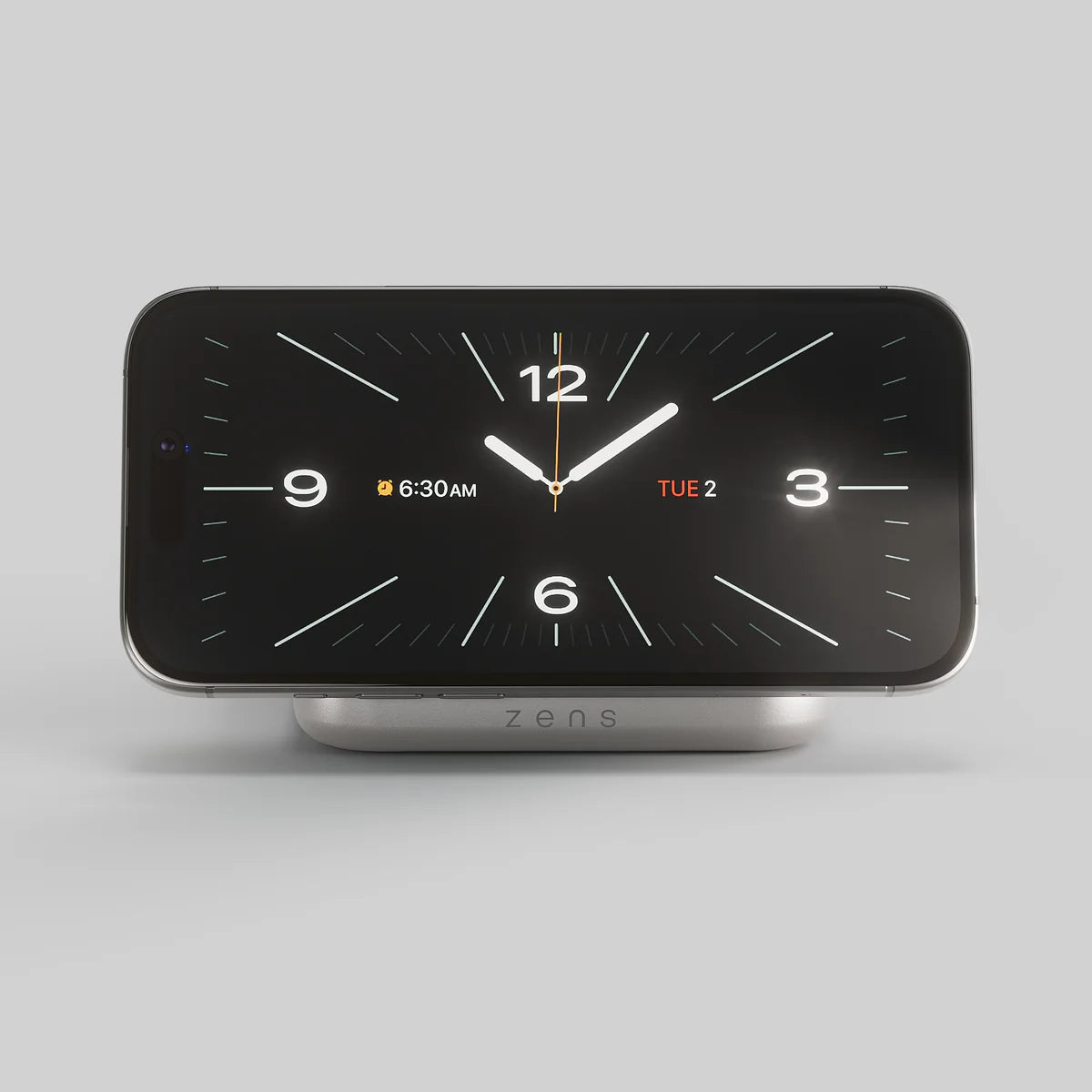 Zens Magnetic Nightstand Charger (Qi2) - Wit