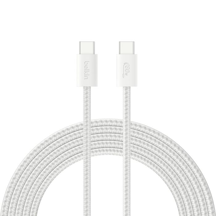 Belkin BoostCharge | USB-C-wandlader (30 W) + USB-C/USB-C-kabel - 2m - Zilver