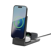 Native Union Rise | 3-en-1 chargeur magnétique sans fil avec Qi2 - Noir