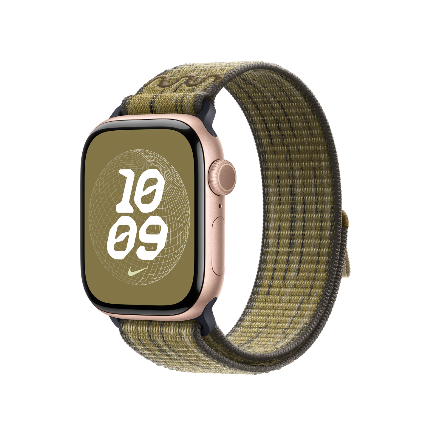 EOL Geweven sportbandje van Nike - Groen/grijs (40 mm)