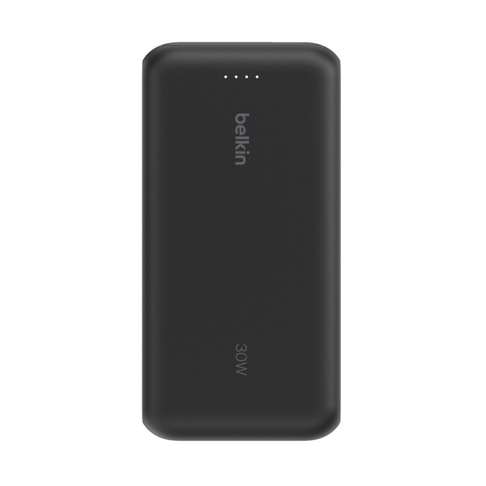 Belkin BoostCharge | 20.000mAh-powerbank met geïntegreerde USB-C-kabel - Zwart