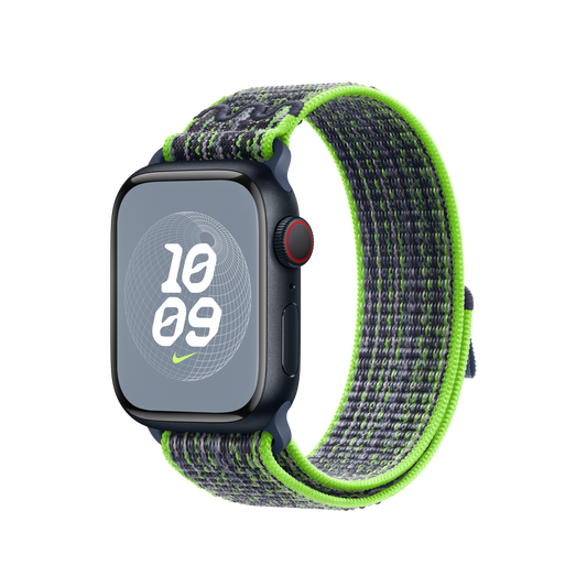 EOL Boucle Sport Nike Vert vif/Bleu 41 mm