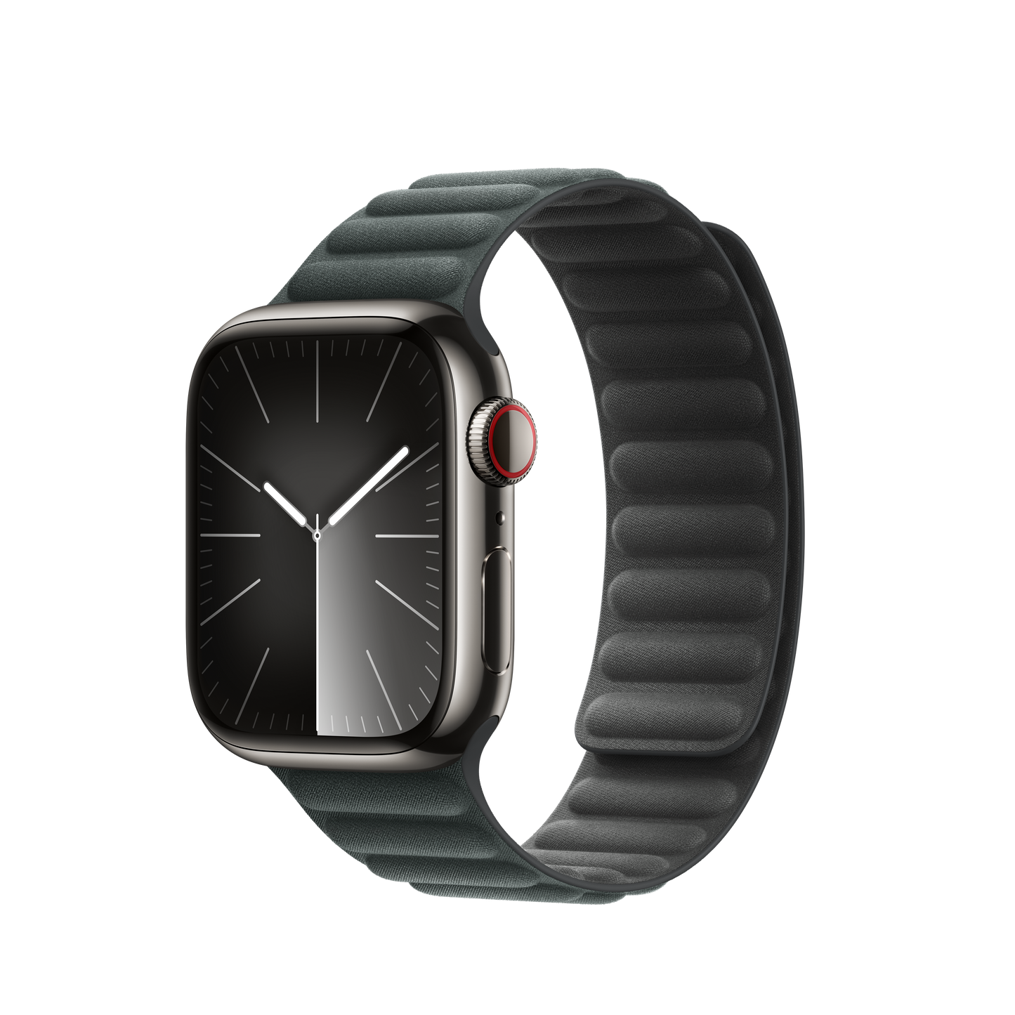 EOL Bracelet à maillons magnétique chêne vert de 41 mm - S/M