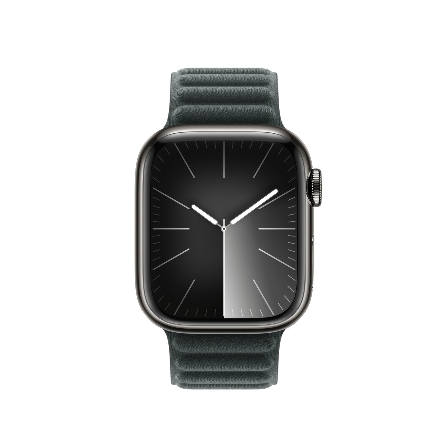 EOL Bracelet à maillons magnétique chêne vert de 41 mm - S/M