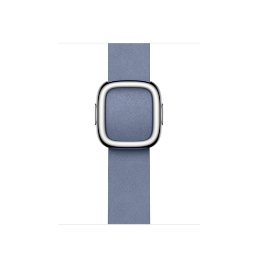 EOL Lavendelblauw bandje, moderne gesp (41 mm) - Small