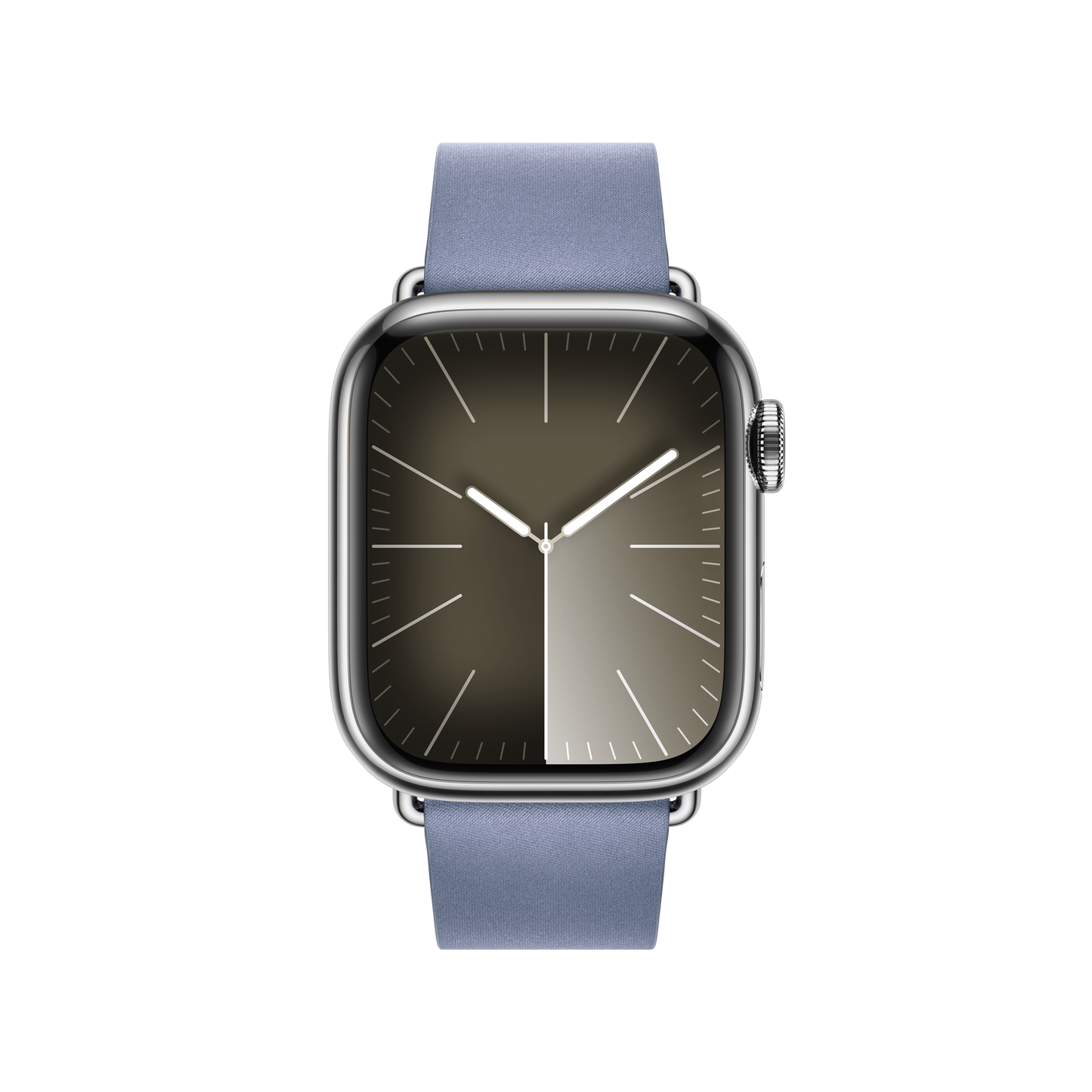 EOL Lavendelblauw bandje, moderne gesp (41 mm) - Small