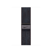 EOL Geweven sportbandje van Nike - Zwart/blauw (42 mm)