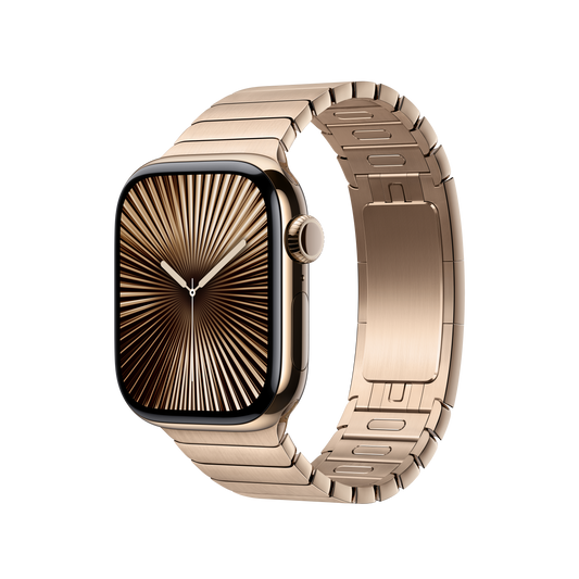 Goudkleurige schakelarmband (42 mm)