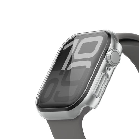 Belkin ScreenForce TemperedCurve | Protection d'écran antimicrobienne et coque pour Apple Watch Series 10/11 - 42 mm - Noir