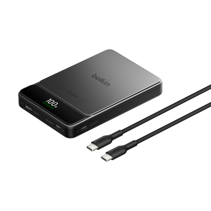 Belkin UltraCharge Pro | Batterie externe 10.000mAh avec cellule BoostSolid - Noir