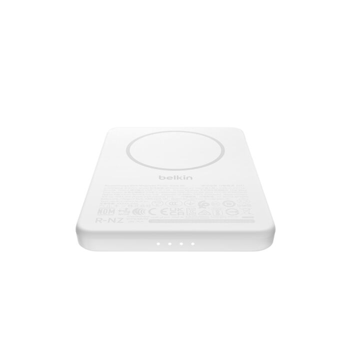 Belkin BoostCharge | Batterie externe magnétique 5.000mAh Slim - Blanc