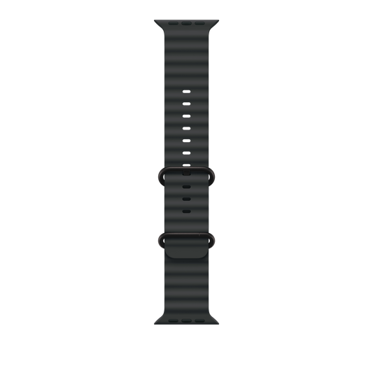 Ocean-bandje - Zwart (49 mm) - Zwart titanium