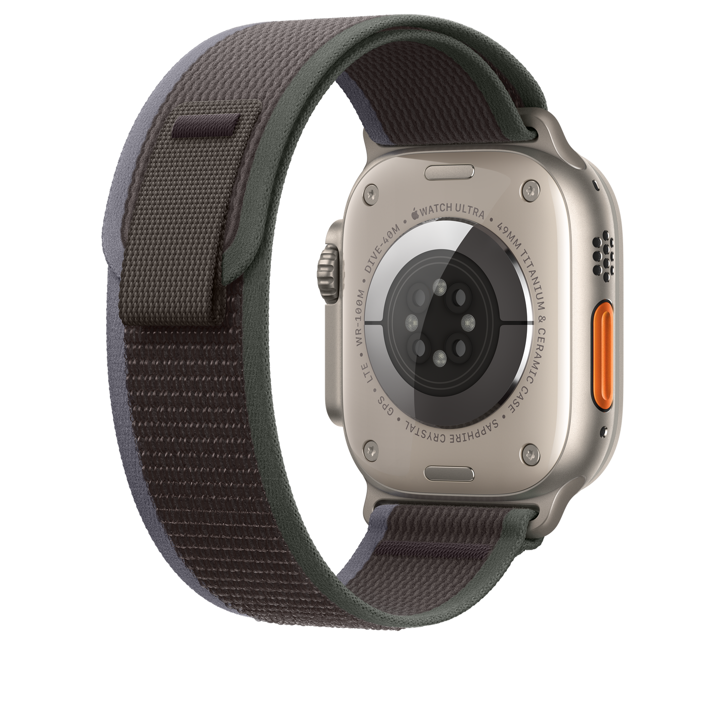 Trail-bandje - Blauw/zwart (49 mm) - S/M