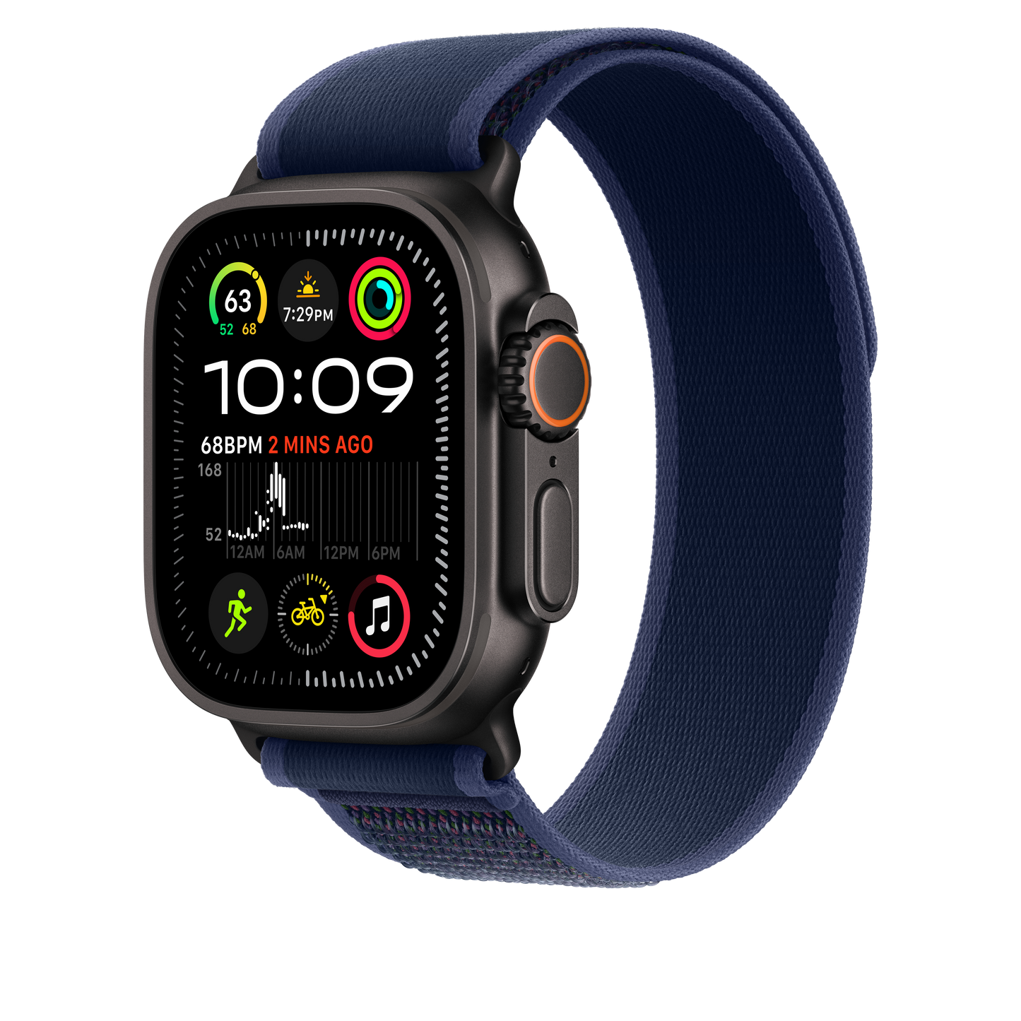EOL Boucle Trail - Bleu (49 mm) - S/M - Titane noir