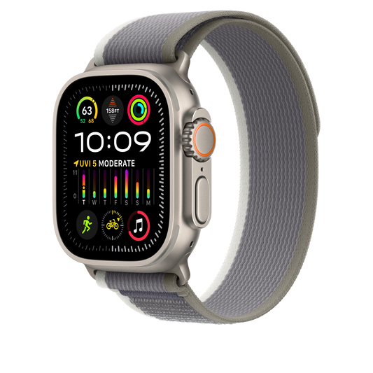 EOL Trail-bandje - Groen/grijs (49 mm) - S/M