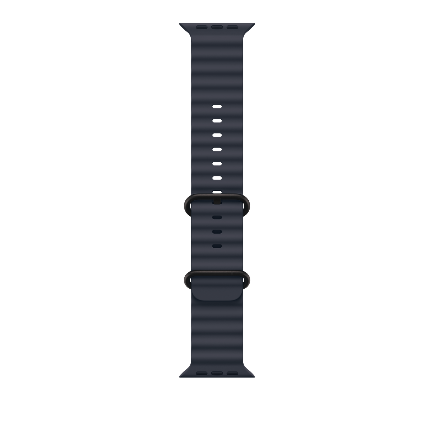 Bracelet Océan - Marine (49 mm) - Titane noir
