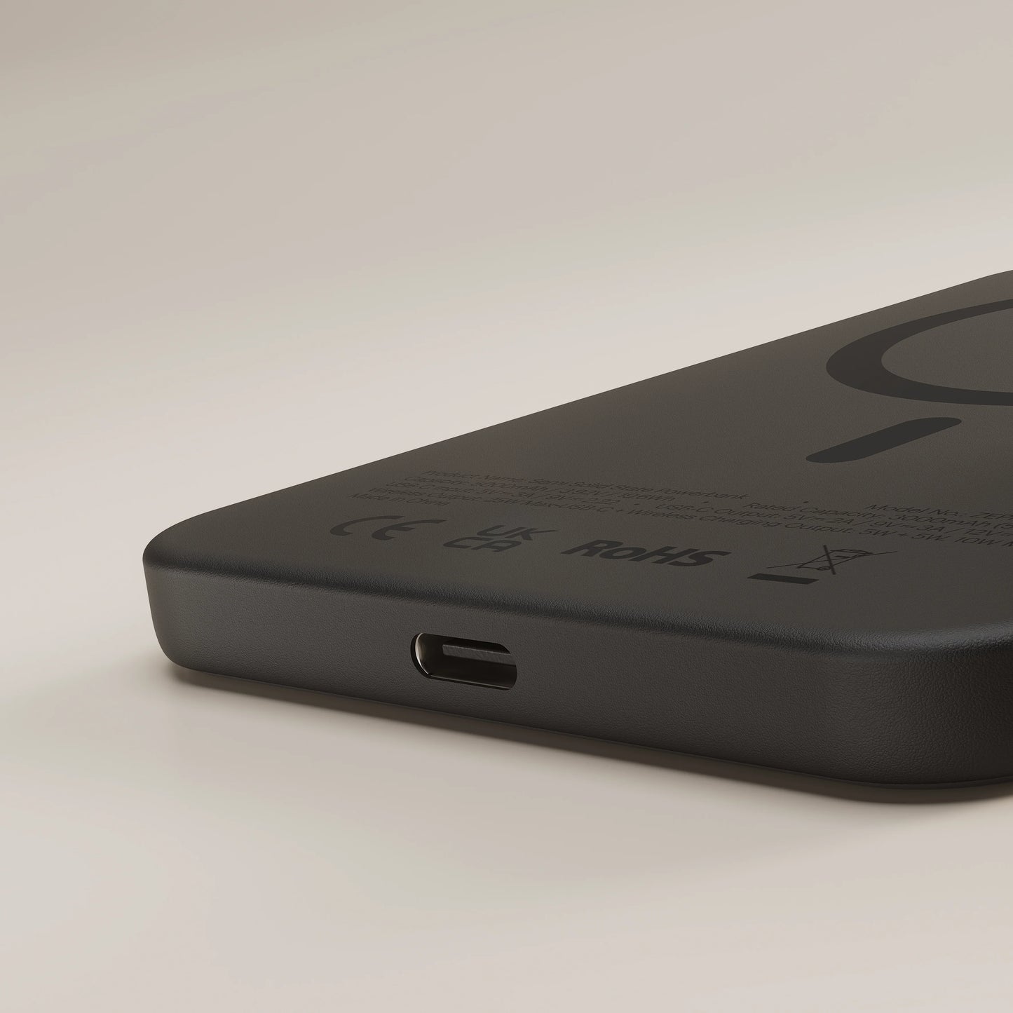 Zens Pro 2 | Semi Solid State 5.000mAh-powerbank met QI2.2 - Zwart