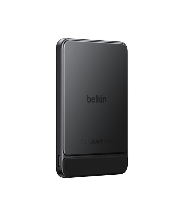 Belkin UltraCharge Pro | Magnetische draadloze 5.000mAh-powerbank met Qi2 & BoostSolid-cel - Zwart