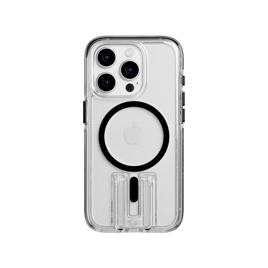 Tech21 Evo Crystal avec MagSafe pour iPhone 15 Pro - Noir