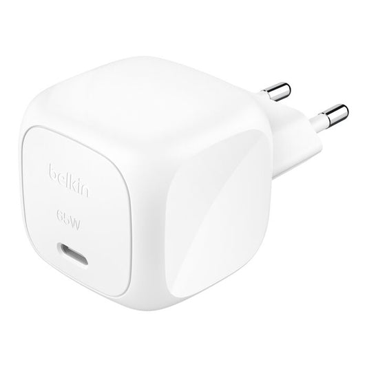 Belkin BoostCharge | USB-C Chargeur secteur compact (65 W) - Blanc