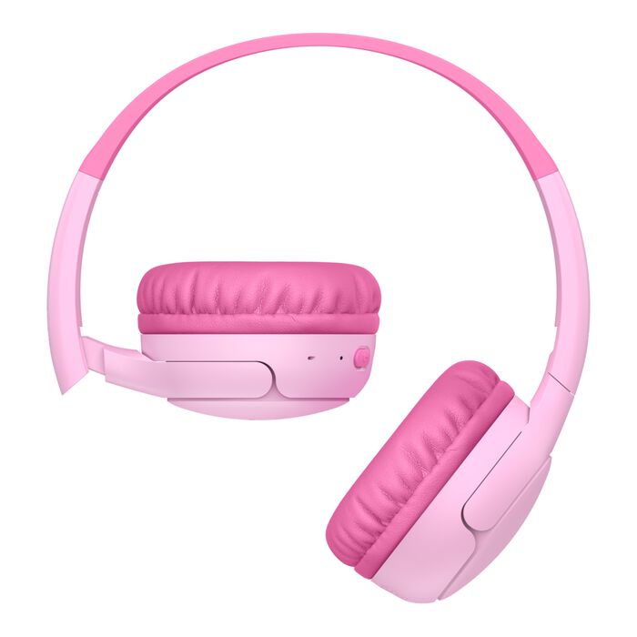 Belkin SoundForm Mini 2 | Casque audio sans fil pour enfants - Rose