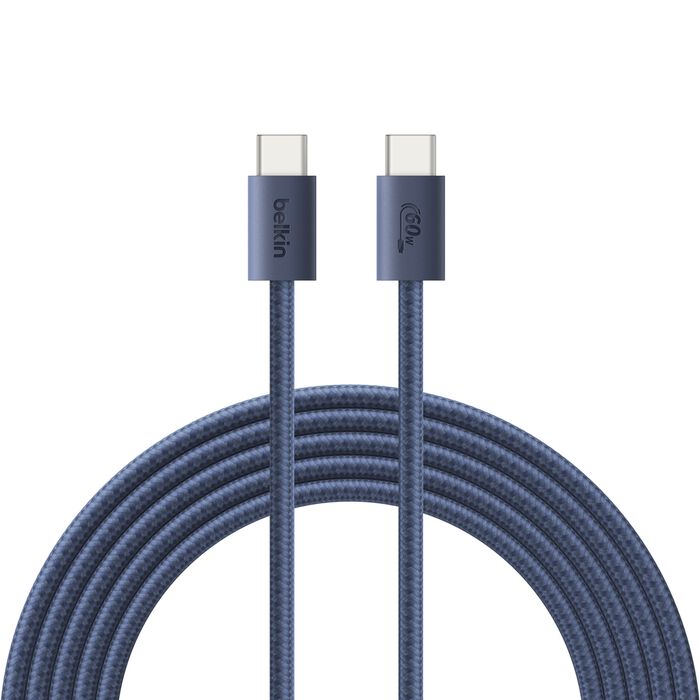 Belkin BoostCharge | USB-C-wandlader (30 W) + USB-C/USB-C-kabel - 2m - Indigo