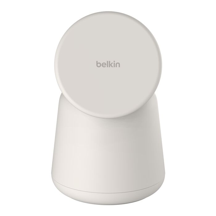 Belkin BoostCharge Pro | Station de recharge 2-en-1 avec Qi2 (15 W) - Sand