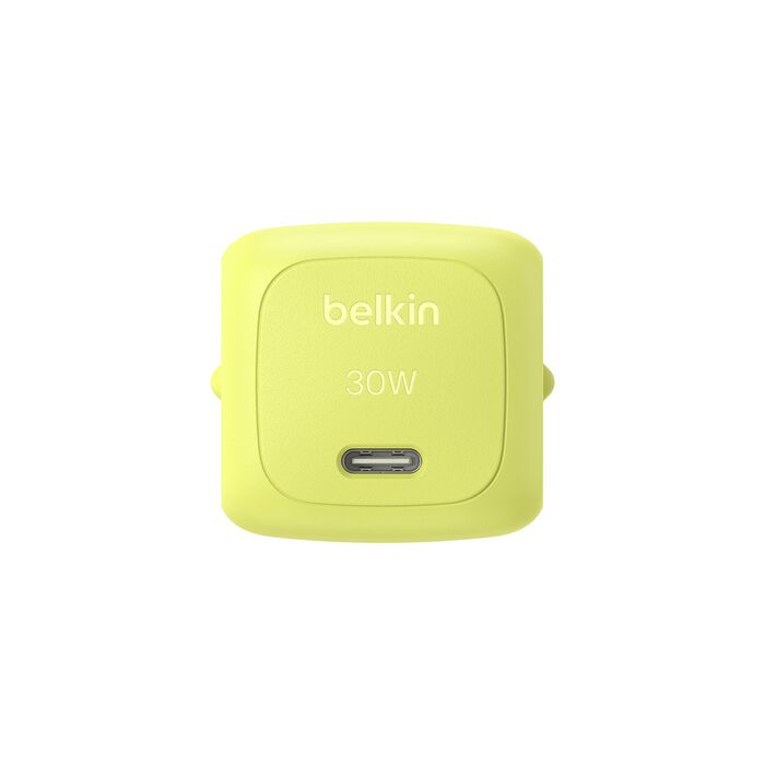 Belkin BoostCharge | USB-C-wandlader (30 W) + USB-C/USB-C-kabel - 2m - Citrus