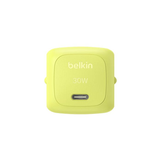 Belkin BoostCharge | USB-C-wandlader (30 W) + USB-C/USB-C-kabel - 2m - Citrus
