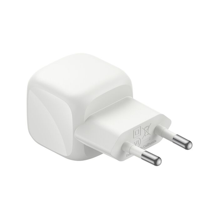 Belkin BoostCharge | USB-C-wandlader (30 W) + USB-C/USB-C-kabel - 2m - Zilver