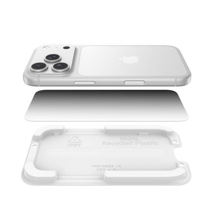 Belkin Screen Protector pour iPhone 17 Pro - Recycled Glass - Privacy (Boxed)