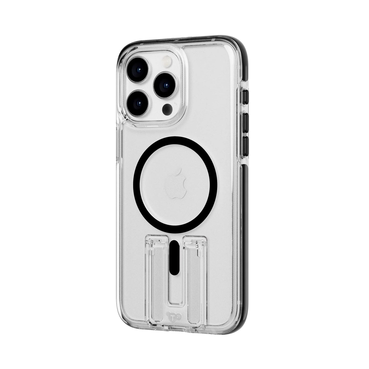 Tech21 Evo Crystal met MagSafe voor iPhone 15 Pro Max - Transparant/Zwart