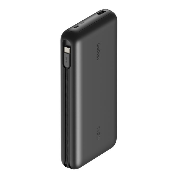 Belkin UltraCharge Pro | 25.000mAh-laptoppowerbank - Digital Display (140W) - Zwart