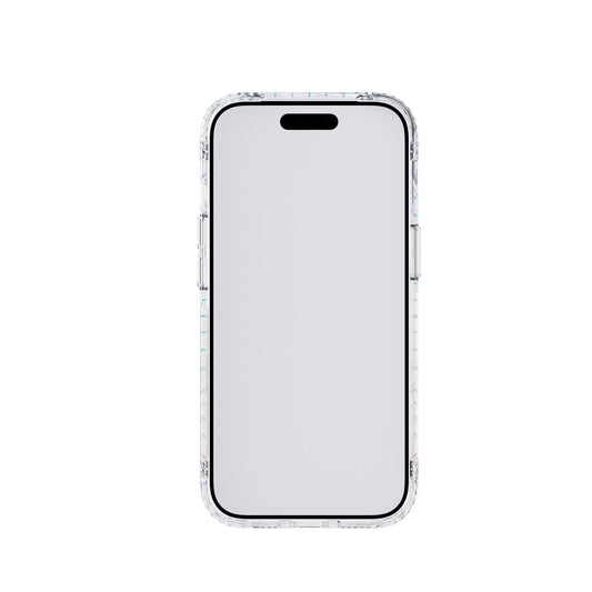 Tech21 Evo Clear hoesje avec MagSafe pour iPhone 15 - Sparkle Solar