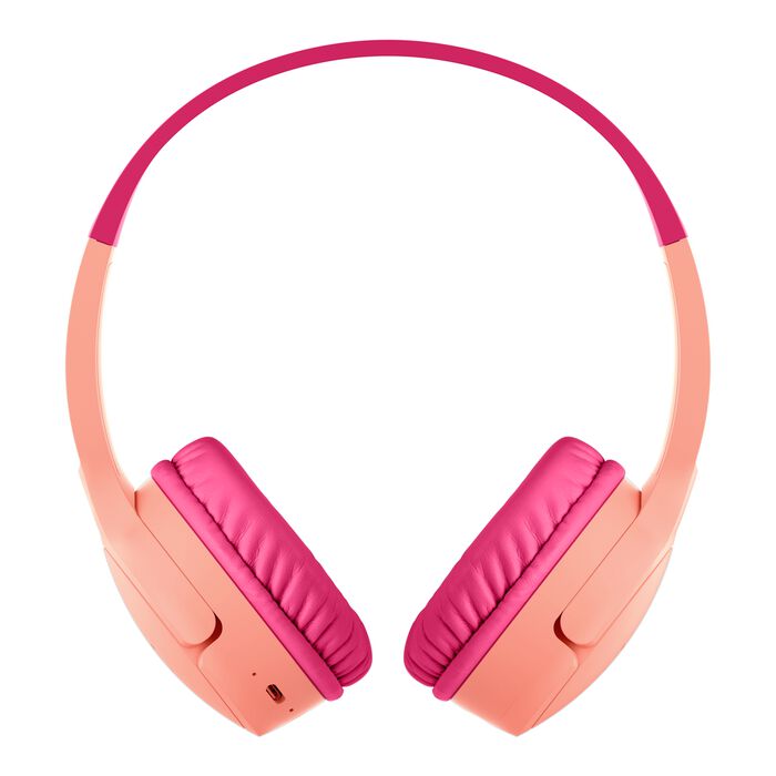 Belkin SoundForm Mini | Casque audio sans fil pour enfants - Rose
