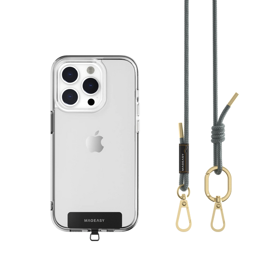 MagEasy Lanyard Strap 6mm - Misty Blue