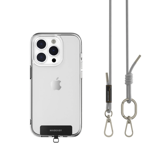 MagEasy Lanyard Strap 6mm - Misty Gray