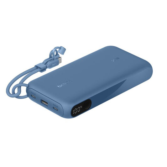 Belkin BoostCharge | 20.000mAh-powerbank met display (20W) - Blauw