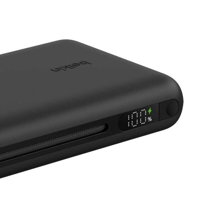Belkin UltraCharge Pro | 25.000mAh-laptoppowerbank - Digital Display (140W) - Zwart