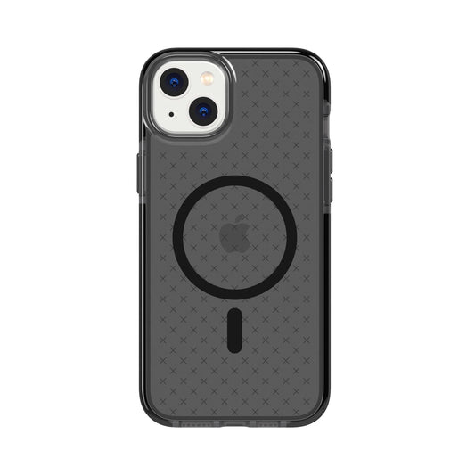 EOL Tech21 Evo Check met MagSafe voor iPhone 14 Plus - Smokey/Black