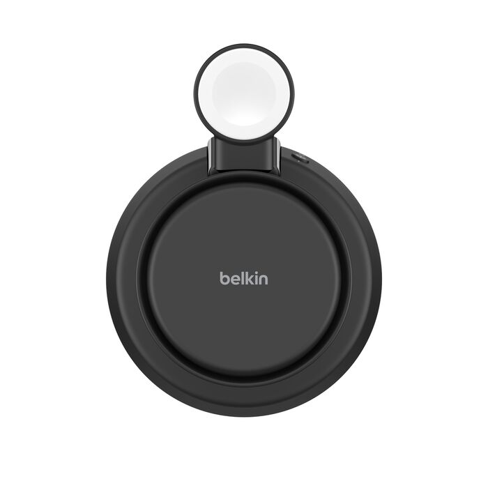 Belkin UltraCharge Pro | 3-in-1 magnetisch laadstation met Qi2 (25 W) - Charcoal