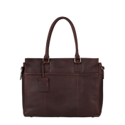 EOL Burkely Leren draagtas voor MacBook 15/16-inch - Antique Avery - Donker Bruin