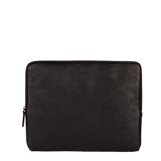 Burkely Housse en cuir pour MacBook 13 pouces - Antique Avery - Noir