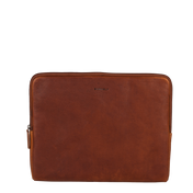 Burkely Housse en cuir pour MacBook 13 pouces - Antique Avery - Cognac