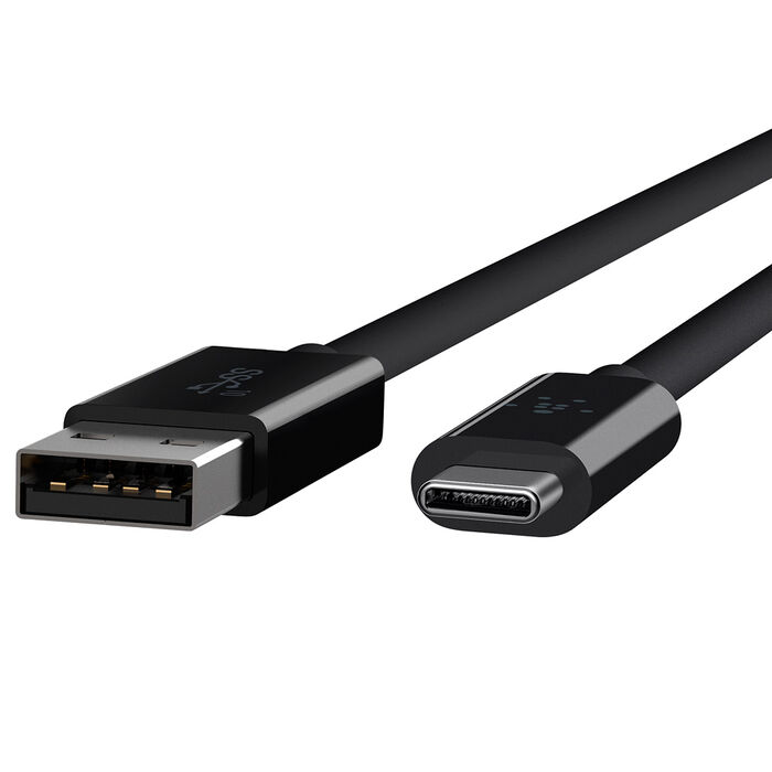 Belkin 3.1 USB-A naar USB-C-kabel - 1m - Zwart